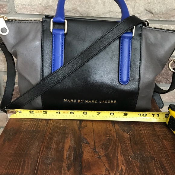 Marc Jacobs Authentic Colorblock Satchel Tote Crossbody 💫 - Picture 3 of 7